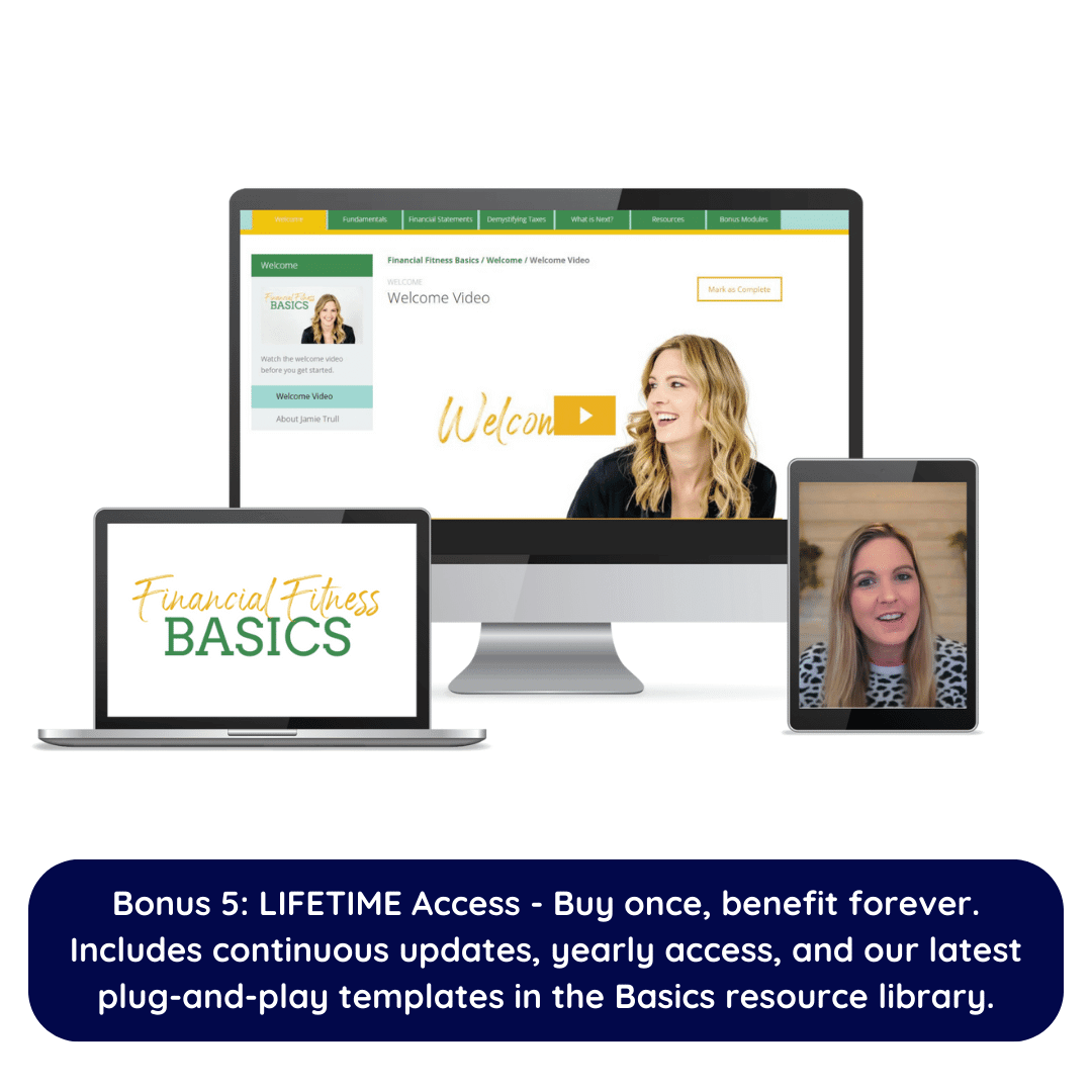 Financial Fitness Basics - A Course to Master Business Finance Fundamentals