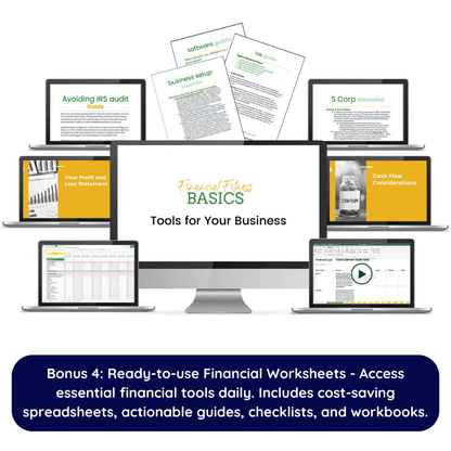 Get your finances ready for investment analysis or clean up your books! These ready to use financial worksheets include spreadsheets, guides, checklists and workbooks!
